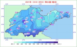 2021年山东省各地市降雨量？山东年降水量多少