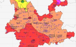 云南省最热的城市排名？陇川县最高气温多少