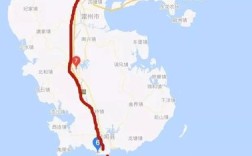 湛江麻章车站至湛江徐闻新寮路线？雷州至调风多少公里