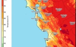 加州一年四季的温度大概是多少？美国5月份气温多少度
