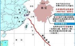 从浙江登陆的台风叫什么？玉环市气压是多少