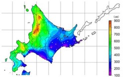 北海道的面积？北海道年平均气温多少度