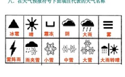 雷电、阵雨、霜冻、天气、大雪哪一个不是同一类词话？有多少类天气