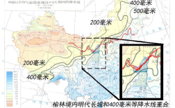 我国400毫米等降水量线穿过哪些主要山脉？长城是多少等降水线