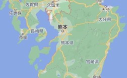 日本九州岛地图纬度？1月中旬日本长崎 福冈多少度
