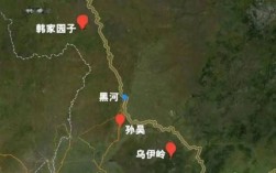 黑龙江所有县城？乌伊岭到五常多少公里