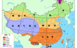 各省中兼跨四个温度带和四类干湿区的是？我国跨多少个气候带