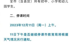 2023年的冬天会停课吗？冬天温度多少会停课