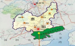 离惠州大亚湾最近的海？霞涌距离惠州市多少公里