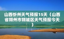 忻州热吗？山西省忻州市现在温度多少