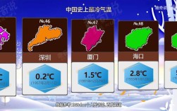 南方的冬季温度最低几度？现在全国温度最低多少