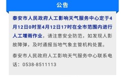 泰安今天人工降雨了吗？明天气温泰安是多少