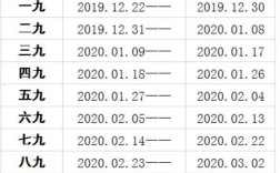 四九是从什么时候开始的？今年三九四九是多少号