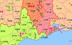 广东茂名有多少个乡镇？旦场镇到陈村镇多少公里