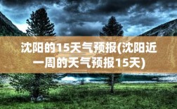 沈阳的天气预报能准点吗？今天沈阳天气多少度是阴还是晴