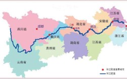 长江流经的全部城市？长江主要流经多少大地形区