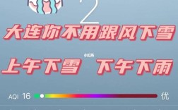 大连周一下雪吗？大连现在天气温度是多少时间