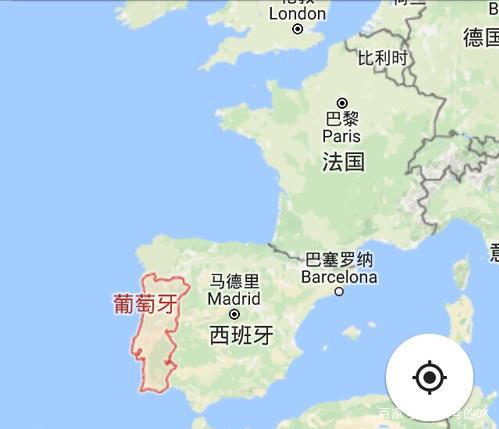 葡萄牙位于哪大洲?葡萄牙现在多少度-图1 葡萄牙位于哪大洲?葡萄牙现在多少度-图1