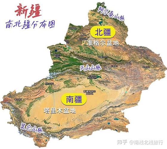 新疆的南疆和北疆分别为哪些市县?新疆有多少地区-图3 新疆的南疆和北疆分别为哪些市县?新疆有多少地区-图3