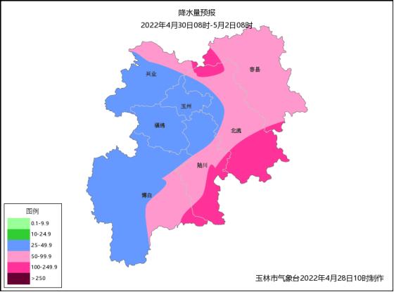 广西玉林什么时候不下雨?广西一年多少天晴天-图3 广西玉林什么时候不下雨?广西一年多少天晴天-图3