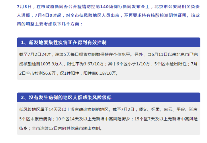 北京低风险人出京也要核酸证明吗?北京明天是多少度-图1 北京低风险人出京也要核酸证明吗?北京明天是多少度-图1