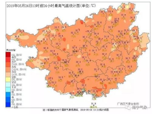 广西全年的温度?广西温度多少时间表-图1 广西全年的温度?广西温度多少时间表-图1