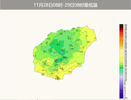 海南最低温度是哪年?海口市2017年最底温度多少-图2 海南最低温度是哪年?海口市2017年最底温度多少-图2