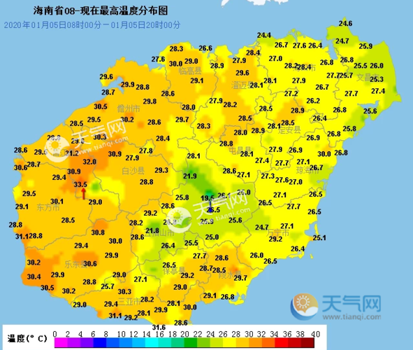海南历史最高气温多少?海南气温最高多少度-图3 海南历史最高气温多少?海南气温最高多少度-图3
