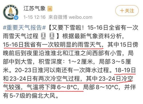 扬州今明有中到大雪吗?扬州天气多少度-图2 扬州今明有中到大雪吗?扬州天气多少度-图2