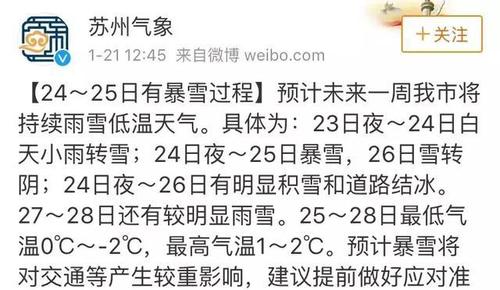 苏州历年下雪记录?合肥每年降雪多少天-图1 苏州历年下雪记录?合肥每年降雪多少天-图1