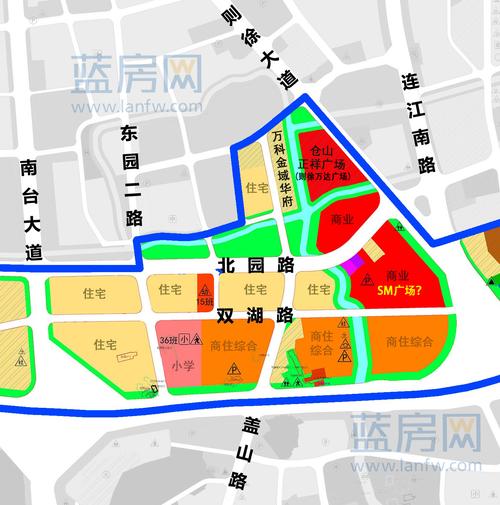 福州高新区两园南北控规中北部片区综合服务区2023年会动工吗？福州一年会下多少天雨-图2