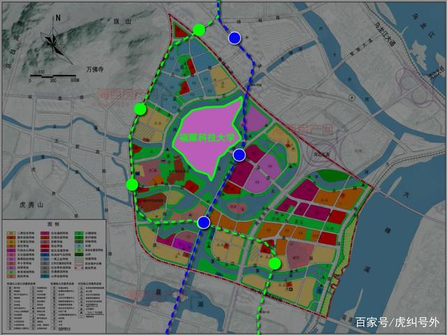 福州高新区两园南北控规中北部片区综合服务区2023年会动工吗？福州一年会下多少天雨-图3