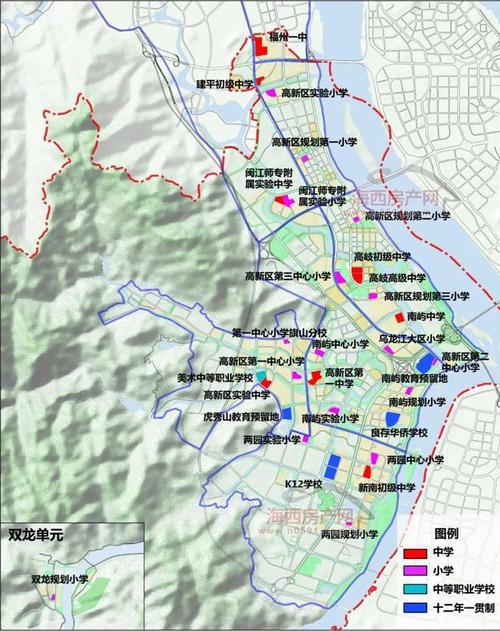 福州高新区两园南北控规中北部片区综合服务区2023年会动工吗？福州一年会下多少天雨-图1