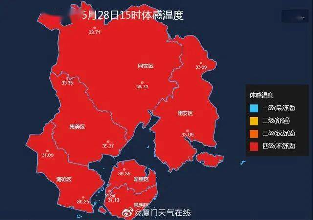 福建地表温度?9月厦门的温度是多少-图3 福建地表温度?9月厦门的温度是多少-图3