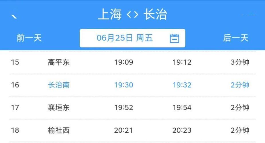 山长治至张家界列车怎么做时间最短?长治明天多少度-图2 山长治至张家界列车怎么做时间最短?长治明天多少度-图2