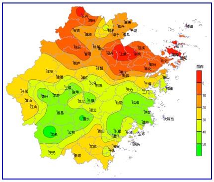 浙江全年各月降雨量?浙江现在气候多少度-图3 浙江全年各月降雨量?浙江现在气候多少度-图3