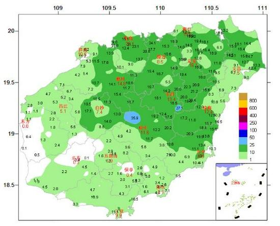 与海南隔海相望的省？广州天气和海南天气差多少-图1