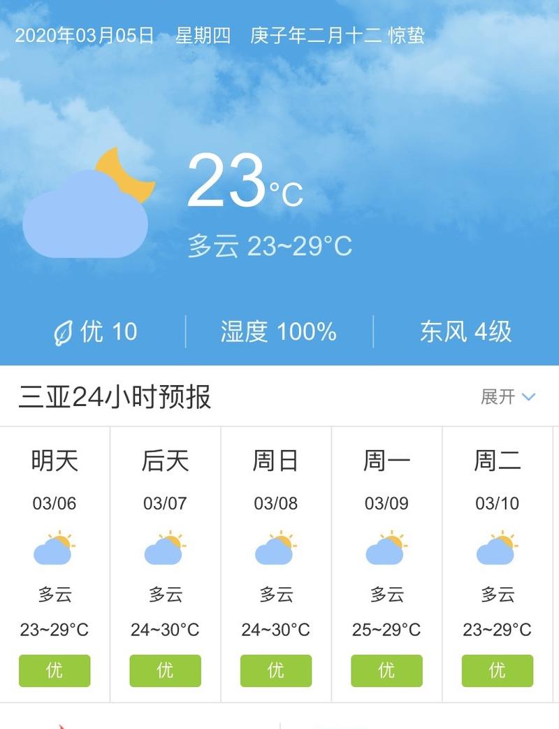海南天气什么时候回温?三亚天气明天是多少时间-图2 海南天气什么时候回温?三亚天气明天是多少时间-图2
