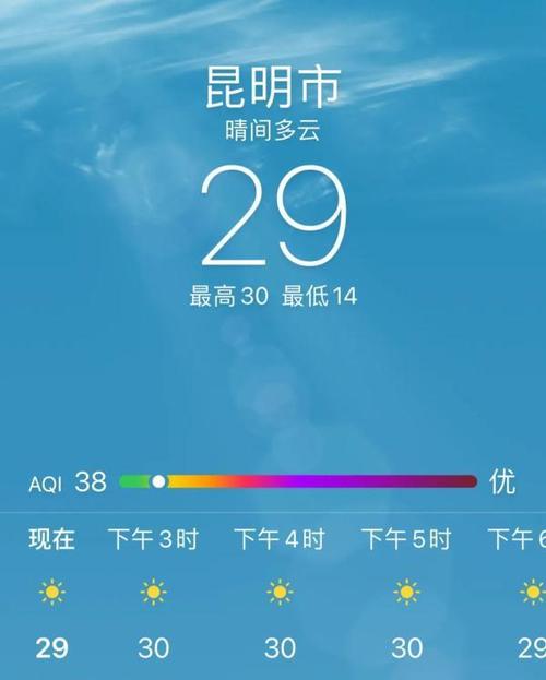 昆明一年最高温和最低温?昆明今年最高气温是多少-图2 昆明一年最高温和最低温?昆明今年最高气温是多少-图2