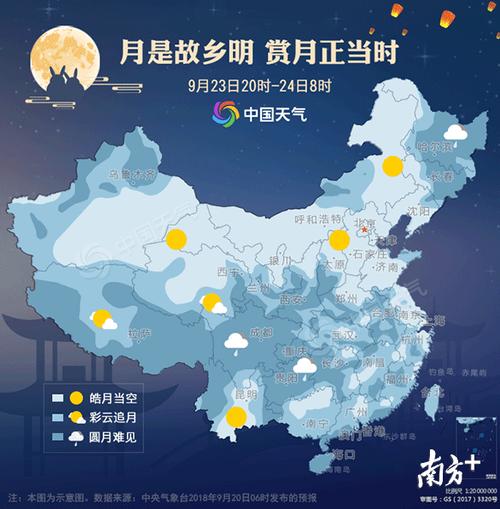 2018年中秋节安徽气温多少度？2019年中秋节天气多少度-图1