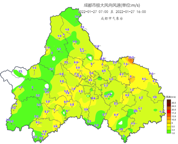 成都每一个月的平均气温风速风向?成都1到12月气温是多少-图2 成都每一个月的平均气温风速风向?成都1到12月气温是多少-图2