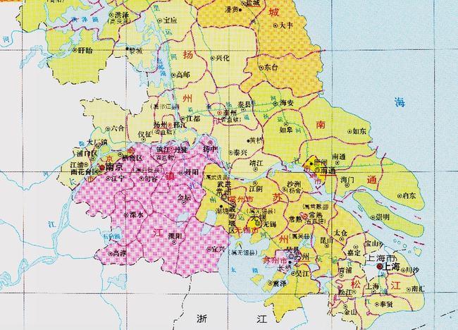 江苏省面积包括上海市吗?天气江苏有多少直辖市-图1 江苏省面积包括上海市吗?天气江苏有多少直辖市-图1