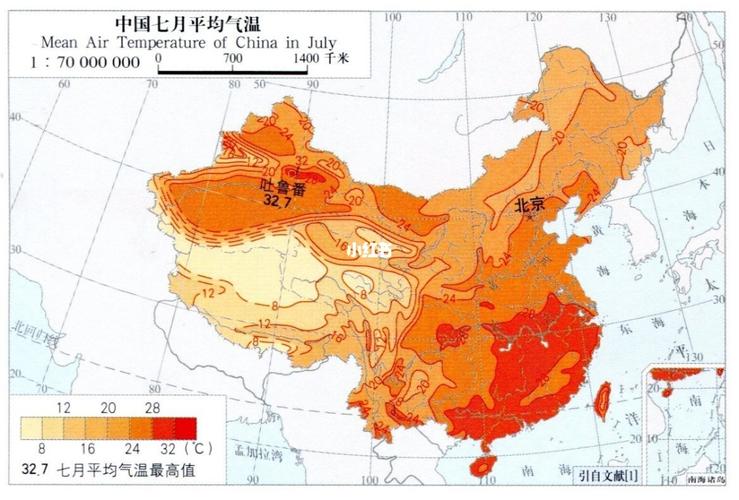 我国夏季气温的分布规律是什么?今年六月七月气温是多少-图1 我国夏季气温的分布规律是什么?今年六月七月气温是多少-图1