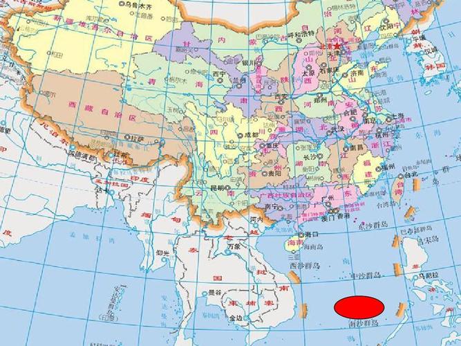 南沙群岛在地图上那个位置?云南南沙至云南红河多少公里-图2 南沙群岛在地图上那个位置?云南南沙至云南红河多少公里-图2