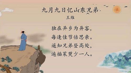 九月九日忆山东兄弟诗什么季节?山东重阳节气温多少-图1 九月九日忆山东兄弟诗什么季节?山东重阳节气温多少-图1