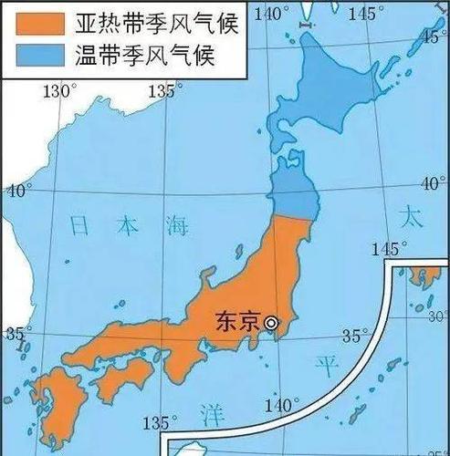 日本的气候与同纬度的亚洲大陆相比,冬季怎样?日本的冬天冷吗大概多少度-图1 日本的气候与同纬度的亚洲大陆相比,冬季怎样?日本的冬天冷吗大概多少度-图1