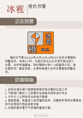 预警分级颜色有哪些?冰雹一秒多少米-图1 预警分级颜色有哪些?冰雹一秒多少米-图1