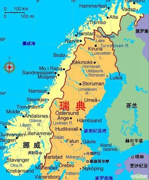 挪威的经纬度是多少?挪威是北纬多少度-图3 挪威的经纬度是多少?挪威是北纬多少度-图3