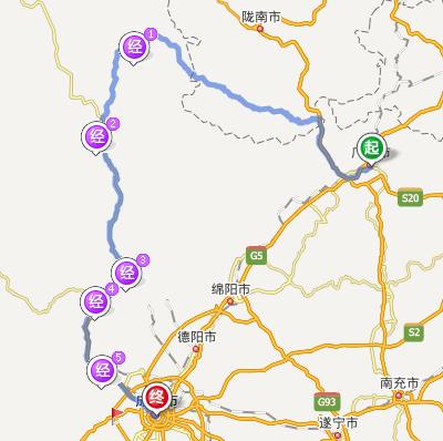 成都到汶川多少公里?怎么坐车?要多久?汶川绵?到都江堰多少公里-图2 成都到汶川多少公里?怎么坐车?要多久?汶川绵?到都江堰多少公里-图2