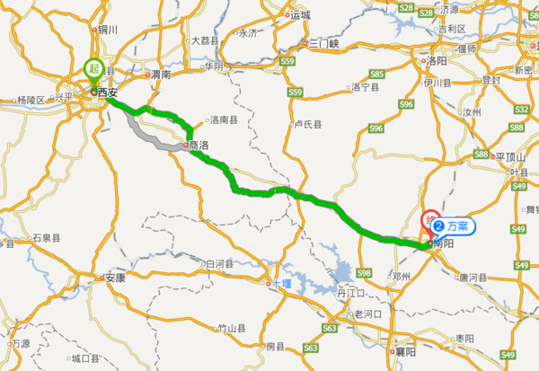 请问沪陕高速西安到南阳的路况如何?南阳离道口多少公里-图1 请问沪陕高速西安到南阳的路况如何?南阳离道口多少公里-图1